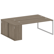 Metal System Quattro Р. ст. с шкафом-купе на О-образном м/к 40БО.РС-СШК-1.5 Т Акация/Антрацит металл 2210*1475*750 Metal System Quattro Р. ст. с шкафом-купе на О-образном м/к 40БО.РС-СШК-1.5 Т Акация/Антрацит металл 2210*1475*750