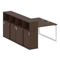 Metal System Quattro Р. ст. с шкафом-купе на О-образном м/к 50БО.РС-СШК-4.2 Т Акация/Антрацит металл 1610*2332*1098 Metal System Quattro Р. ст. с шкафом-купе на О-образном м/к 50БО.РС-СШК-4.2 Т Акация/Антрацит металл 1610*2332*1098