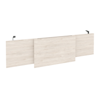 Onix Direct Царга стола руководителя O.M-CSR-5 Дуб мали/Белый металл 1540×450×54 Onix Direct Царга стола руководителя O.M-CSR-5 Дуб мали/Белый металл 1540×450×54