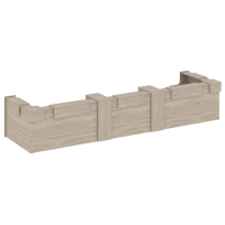 Onix Ресепшн O.R-K-38 Белый бриллиант 6522*1768*1187 Onix Ресепшн O.R-K-38 Белый бриллиант 6522*1768*1187