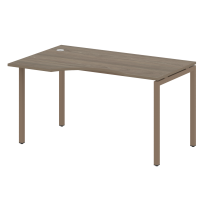 Metal System Quattro Стол криволинейный левый на П-образном м/к 40БП.СА-2 (L) Акация/Антрацит металл 1400*900*750 Metal System Quattro Стол криволинейный левый на П-образном м/к 40БП.СА-2 (L) Акация/Антрацит металл 1400*900*750