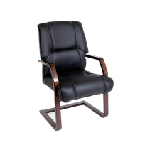 Конференц-кресло Chair C CHA26530002 чёрный / тёмный орех