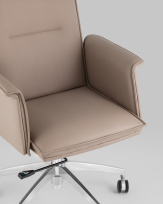 Кресло офисное TopChairs Regenta бежевый Кресло офисное TopChairs Regenta бежевый