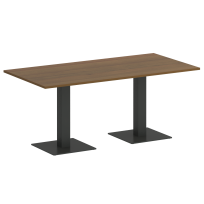 Home Office Стол прямоугольный VR.SP-5-180.2 Тиквуд светлый/Антрацит металл 1800*900*753 Home Office Стол прямоугольный VR.SP-5-180.2 Тиквуд светлый/Антрацит металл 1800*900*753