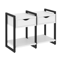 Loft Тумба на регулируемых опорах наборная. Вариант №1 VR.L-TN-1.O Тиквуд тёмный/Чёрный металл 970×460×719