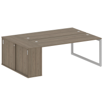 Metal System Quattro Р. ст. с шкафом-купе на О-образном м/к 50БО.РС-СШК-1.5 Т Акация/Антрацит металл 2210*1475*750 Metal System Quattro Р. ст. с шкафом-купе на О-образном м/к 50БО.РС-СШК-1.5 Т Акация/Антрацит металл 2210*1475*750