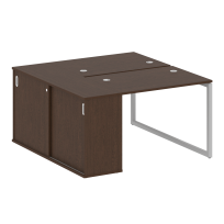 Metal System Quattro Р. ст. с шкафом-купе на О-образном м/к 40БО.РС-СШК-1.1 Т Акация/Антрацит металл 1410*1475*750 Metal System Quattro Р. ст. с шкафом-купе на О-образном м/к 40БО.РС-СШК-1.1 Т Акация/Антрацит металл 1410*1475*750