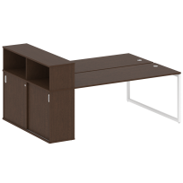 Metal System Quattro Р. ст. с шкафом-купе на О-образном м/к 40БО.РС-СШК-2.5 Т Акация/Антрацит металл 2210*1475*1098 Metal System Quattro Р. ст. с шкафом-купе на О-образном м/к 40БО.РС-СШК-2.5 Т Акация/Антрацит металл 2210*1475*1098