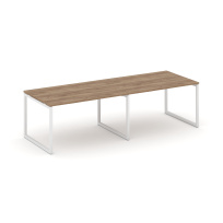 Стол для переговоров Style Project SN-4O.SPRG-013.3 Акация Лорка/Металл Черный 2760×980×750