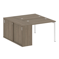 Metal System Quattro Р. ст. с шкафом-купе на П-образном м/к 50БП.РС-СШК-1.1 Т Акация/Антрацит металл 1410*1475*750 Metal System Quattro Р. ст. с шкафом-купе на П-образном м/к 50БП.РС-СШК-1.1 Т Акация/Антрацит металл 1410*1475*750