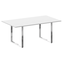 Metal System Direct Стол переговорный на О-обр. м/к БО.ПРГ-180 Акация/Нерж. сталь 1800*1000*750 Metal System Direct Стол переговорный на О-обр. м/к БО.ПРГ-180 Акация/Нерж. сталь 1800*1000*750