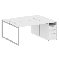 Metal System Quattro Р. ст. с тумбой на О-образном м/к 40БО.РС-СТП-2.3 Акация/Антрацит металл 1812*1475*750 Metal System Quattro Р. ст. с тумбой на О-образном м/к 40БО.РС-СТП-2.3 Акация/Антрацит металл 1812*1475*750