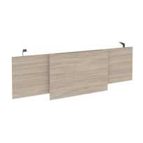 Onix Direct Царга стола руководителя O.M-CSR-4 Дуб мали/Белый металл 1340×450×54 Onix Direct Царга стола руководителя O.M-CSR-4 Дуб мали/Белый металл 1340×450×54