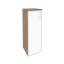 дуб аризона/стекло white