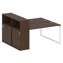 Metal System Quattro Р. ст. с шкафом-купе на О-образном м/к 40БО.РС-СШК-2.3 Т Акация/Антрацит металл 1810*1475*1098 Metal System Quattro Р. ст. с шкафом-купе на О-образном м/к 40БО.РС-СШК-2.3 Т Акация/Антрацит металл 1810*1475*1098