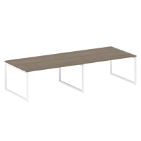 Metal System Quattro Перег. стол (2 столешницы) на О-образном м/к 40БО.ПРГ-2.4 Акация/Антрацит металл 3200*1235*750 Metal System Quattro Перег. стол (2 столешницы) на О-образном м/к 40БО.ПРГ-2.4 Акация/Антрацит металл 3200*1235*750