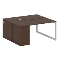 Metal System Quattro Р. ст. с шкафом-купе на О-образном м/к 50БО.РС-СШК-1.2 Т Акация/Антрацит металл 1610*1475*750 Metal System Quattro Р. ст. с шкафом-купе на О-образном м/к 50БО.РС-СШК-1.2 Т Акация/Антрацит металл 1610*1475*750