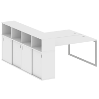 Metal System Quattro Р. ст. с шкафом-купе на О-образном м/к 40БО.РС-СШК-4.4 Т Акация/Антрацит металл 2010*2332*1098 Metal System Quattro Р. ст. с шкафом-купе на О-образном м/к 40БО.РС-СШК-4.4 Т Акация/Антрацит металл 2010*2332*1098