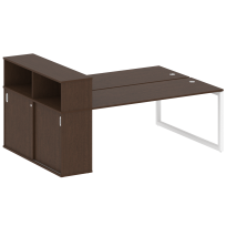 Metal System Quattro Р. ст. с шкафом-купе на О-образном м/к 50БО.РС-СШК-2.5 Т Акация/Антрацит металл 2210*1475*1098 Metal System Quattro Р. ст. с шкафом-купе на О-образном м/к 50БО.РС-СШК-2.5 Т Акация/Антрацит металл 2210*1475*1098