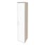 дуб аттик/стекло white