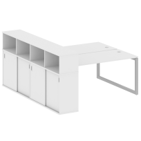 Metal System Quattro Р. ст. с шкафом-купе на О-образном м/к 50БО.РС-СШК-4.4 Т Акация/Антрацит металл 2010*2332*1098 Metal System Quattro Р. ст. с шкафом-купе на О-образном м/к 50БО.РС-СШК-4.4 Т Акация/Антрацит металл 2010*2332*1098