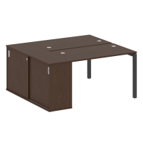Metal System Quattro Р. ст. с шкафом-купе на П-образном м/к 50БП.РС-СШК-1.2 Т Акация/Антрацит металл 1610*1475*750 Metal System Quattro Р. ст. с шкафом-купе на П-образном м/к 50БП.РС-СШК-1.2 Т Акация/Антрацит металл 1610*1475*750