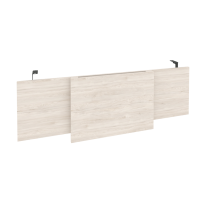 Onix Direct Царга стола руководителя O.M-CSR-4 Дуб мали/Белый металл 1340×450×54 Onix Direct Царга стола руководителя O.M-CSR-4 Дуб мали/Белый металл 1340×450×54