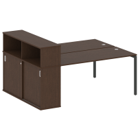 Metal System Quattro Р. ст. с шкафом-купе на П-образном м/к 40БП.РС-СШК-2.4 Т Акация/Антрацит металл 2010*1475*1098 Metal System Quattro Р. ст. с шкафом-купе на П-образном м/к 40БП.РС-СШК-2.4 Т Акация/Антрацит металл 2010*1475*1098