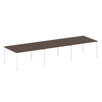 Metal System Quattro Перег. стол (3 столешницы) на П-оразном м/к 40БП.ПРГ-3.3 Акация/Антрацит металл 4200*1235*750 Metal System Quattro Перег. стол (3 столешницы) на П-оразном м/к 40БП.ПРГ-3.3 Акация/Антрацит металл 4200*1235*750