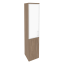 дуб аризона/стекло white