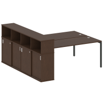 Metal System Quattro Р. ст. с шкафом-купе на П-образном м/к 40БП.РС-СШК-4.5 Т Акация/Антрацит металл 2210*2332*1098 Metal System Quattro Р. ст. с шкафом-купе на П-образном м/к 40БП.РС-СШК-4.5 Т Акация/Антрацит металл 2210*2332*1098