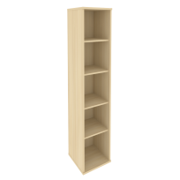 Стеллаж узкий высокий Style Л.СУ-1 Акация 412×410×1980 Стеллаж узкий высокий Style Л.СУ-1 Акация 412×410×1980