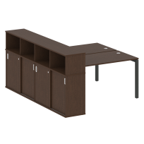 Metal System Quattro Р. ст. с шкафом-купе на П-образном м/к 50БП.РС-СШК-4.3 Т Акация/Антрацит металл 1810*2332*1098 Metal System Quattro Р. ст. с шкафом-купе на П-образном м/к 50БП.РС-СШК-4.3 Т Акация/Антрацит металл 1810*2332*1098