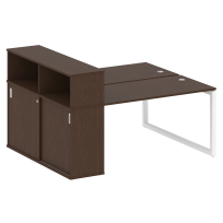 Metal System Quattro Р. ст. с шкафом-купе на О-образном м/к 50БО.РС-СШК-2.3 Т Акация/Антрацит металл 1810*1475*1098 Metal System Quattro Р. ст. с шкафом-купе на О-образном м/к 50БО.РС-СШК-2.3 Т Акация/Антрацит металл 1810*1475*1098