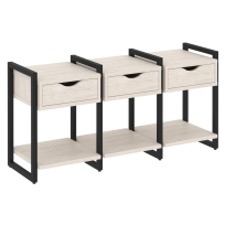 Loft Тумба на регулируемых опорах наборная. Вариант №4 VR.L-TN-4.O Тиквуд тёмный/Чёрный металл 1440×460×719 Loft Тумба на регулируемых опорах наборная. Вариант №4 VR.L-TN-4.O Тиквуд тёмный/Чёрный металл 1440×460×719