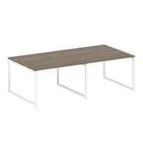 Metal System Quattro Перег. стол (2 столешницы) на О-образном м/к 40БО.ПРГ-2.2 Акация/Антрацит металл 2400*1235*750 Metal System Quattro Перег. стол (2 столешницы) на О-образном м/к 40БО.ПРГ-2.2 Акация/Антрацит металл 2400*1235*750