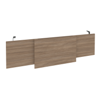 Onix Direct Царга стола руководителя O.M-CSR-5 Дуб мали/Белый металл 1540×450×54 Onix Direct Царга стола руководителя O.M-CSR-5 Дуб мали/Белый металл 1540×450×54