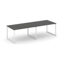 Стол для переговоров Style Project SN-4O.SPRG-013.3 Акация Лорка/Металл Черный 2760×980×750